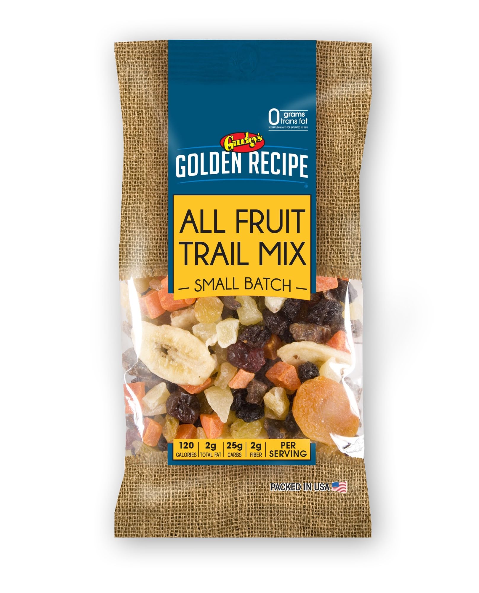 Gurley's Golden Recipe Fruit Trail Mix, Vibrant & Delicious, 5.5 oz