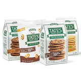 Tate's Bake Shop Gluten Free Cookies Variety Pack, Lemon, Ginger Zinger, Chocolate Chip, and Tiny Chocolate Chip Cookies, 4 Bags