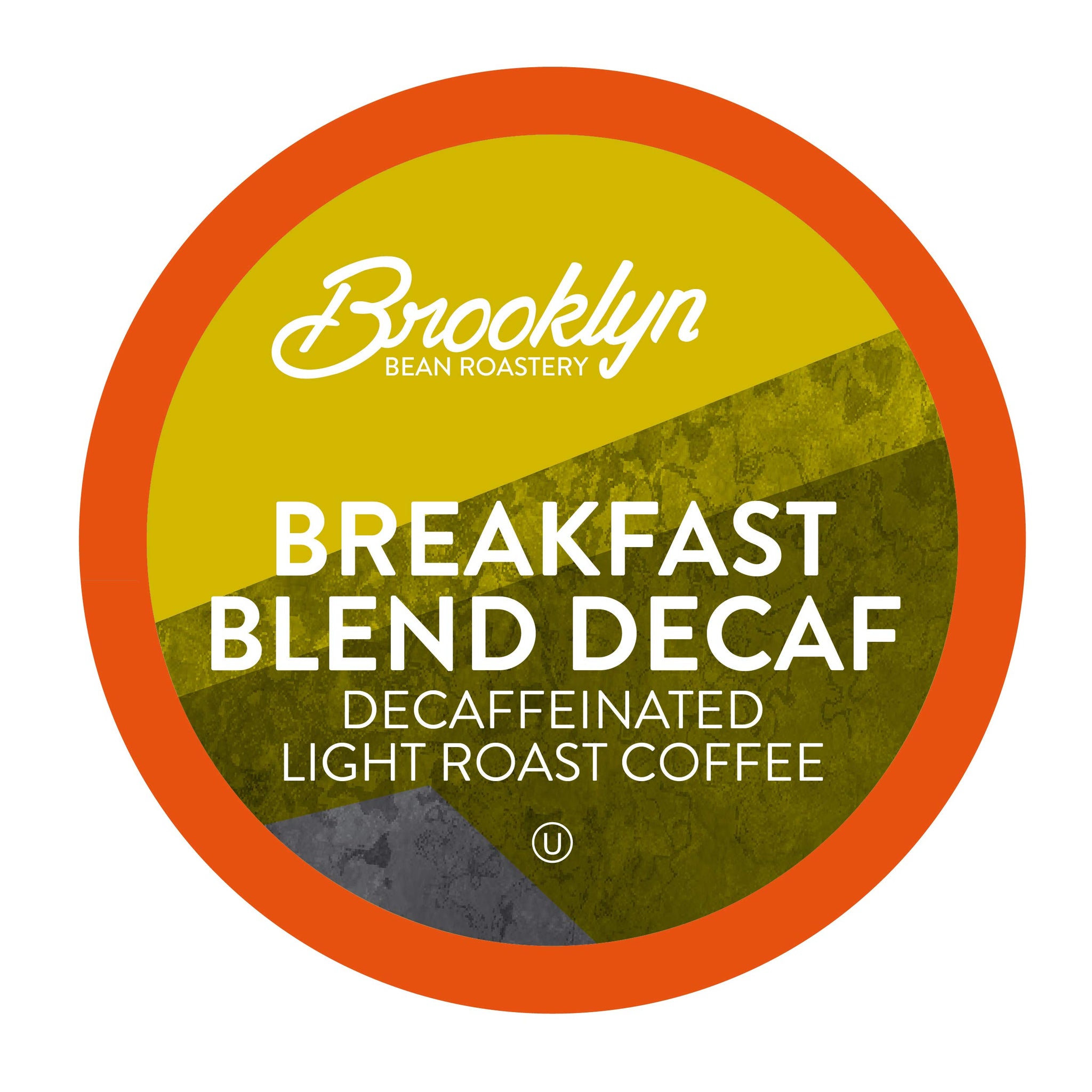 Brooklyn Beans Decaf Coffee Pods, Decaf Breakfast Blend - Compatible with Keurig K Cup Brewers Including 2.0 Machines, 40 Count, Smooth and Balanced