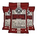 Pop Daddy Flavored Popcorn Gourmet, Original Flavor Popped Popcorn, Hand Seasoned Kernels, Gluten Free Popcorn Snacks, 5oz Individual Bags, 3 Pack