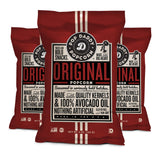 Pop Daddy Flavored Popcorn Gourmet, Original Flavor Popped Popcorn, Hand Seasoned Kernels, Gluten Free Popcorn Snacks, 5oz Individual Bags, 3 Pack