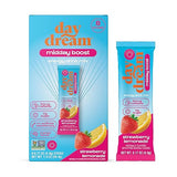 Day/Dream Midday Boost Energy Drink Mix - Strawberry Lemonade, 50mg Natural Caffeine from Green Coffee, L-Theanine, L-Citrulline, Eleuthero Root