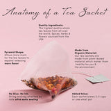Coconut Joy Black Coconut Tea by La Tea Dah, Ceylon Black Tea Leaves with Real Coconut Flakes & Natural Coconut Flavor, Unsweetened Caffeinated