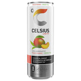 Celsius, Peach Mango Green Tea, 12 Fl Oz