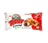 Elvan Today Chocolate & Vanilla Croissants (Pack of 6) | Individually Wrapped, Buttery Soft Croissant, Ready to eat Breakfast Pastry, or Lunchbox