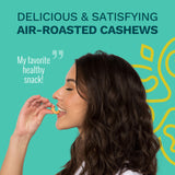 Karma Nuts Flavored Cashews Variety Pack (1.5 oz, Pack of 6) - Whole Roasted Cashews, Healthy Snacks for Adults - Gluten Free Vegan Snacks, Vegan, Non