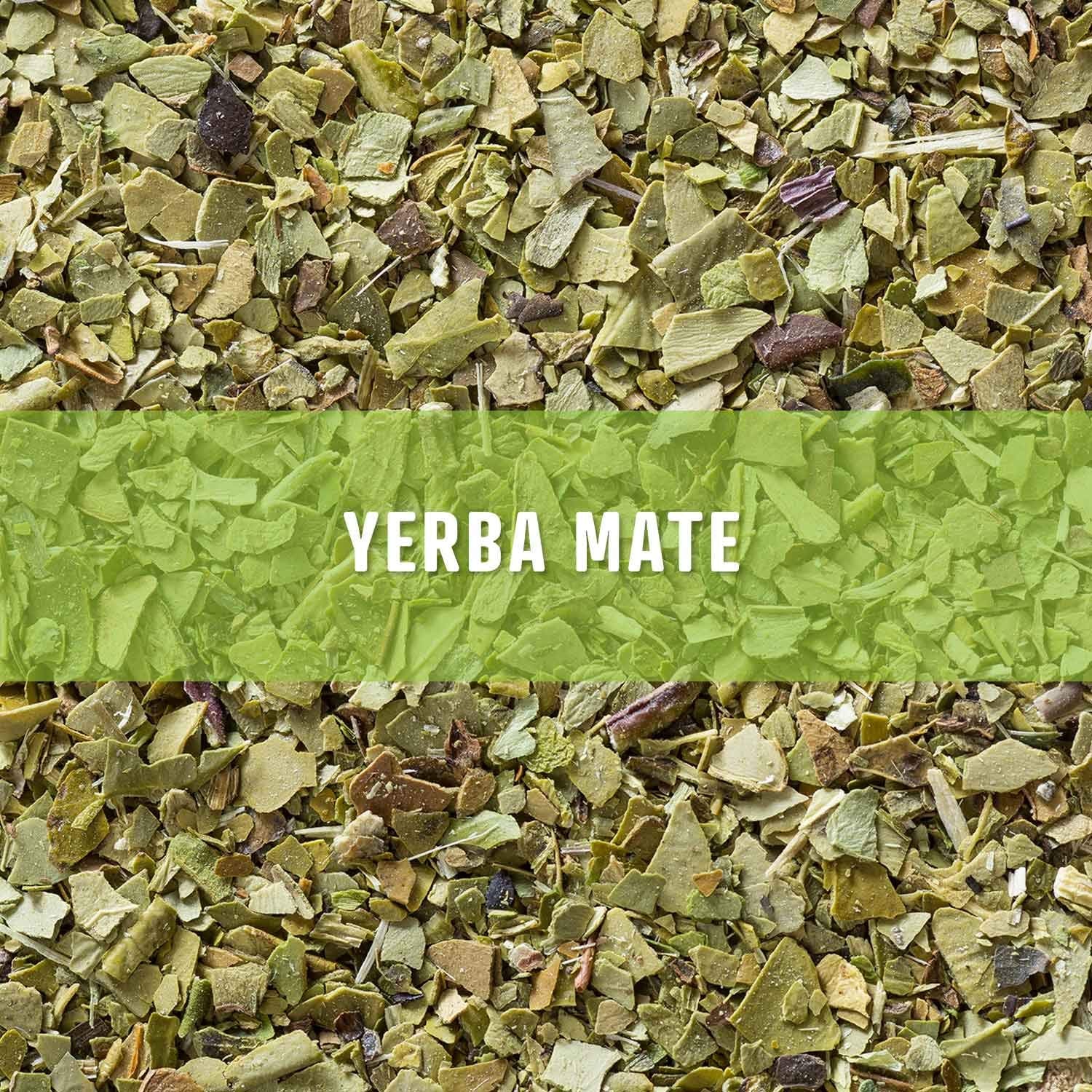 Elevate Tea Yerba Mate - Loose Leaf, High Caffeine, 3 oz Pouch - 30 Cups, Hot & Iced, No Artificials, 2 Pack