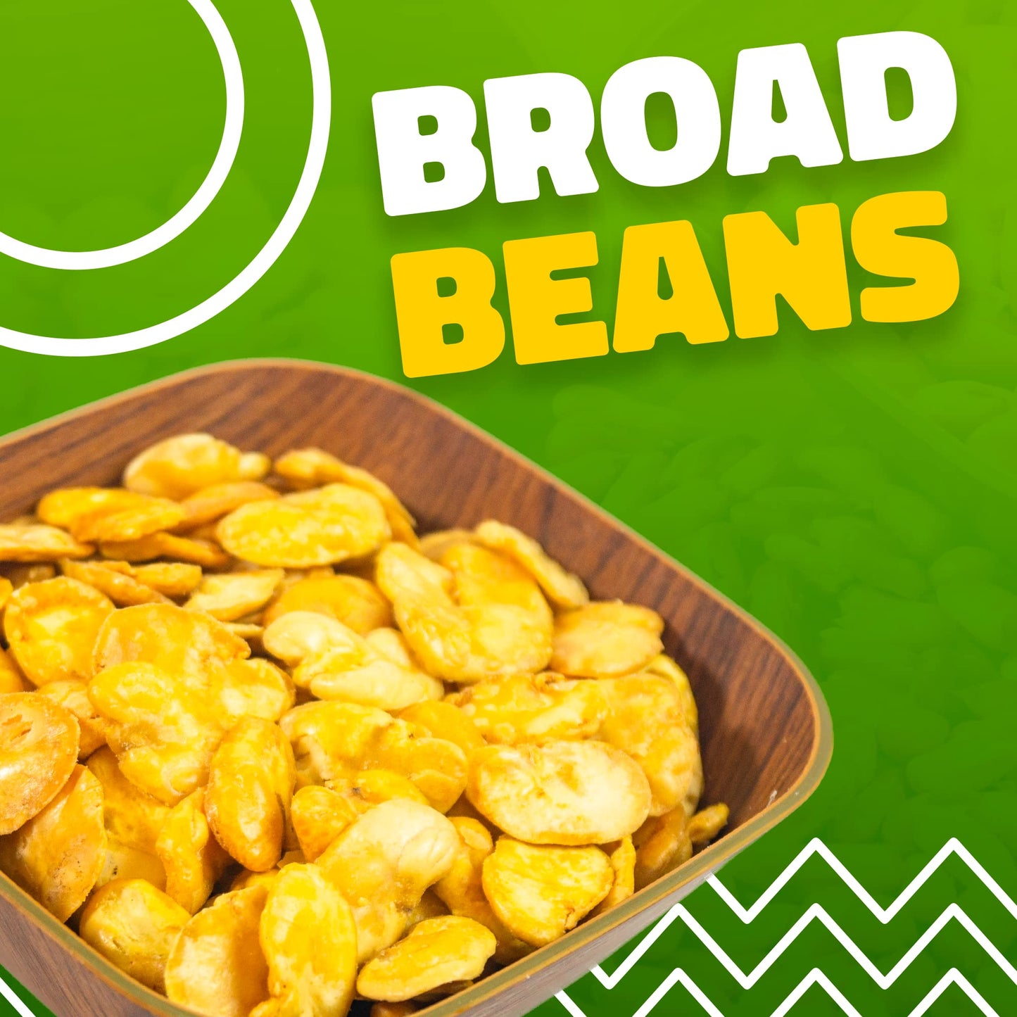 Tradiciones Andinas Salted Crunchy Fava Beans 4.59 oz - Habas Snacks Crispy Fried and Salty, Peruvian Products, Habas Crujientes y Saladitos