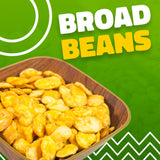 Tradiciones Andinas Salted Crunchy Fava Beans 4.59 oz - Habas Snacks Crispy Fried and Salty, Peruvian Products, Habas Crujientes y Saladitos