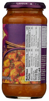 Pataks, Sauce Curry Mild, 14.5 Ounce