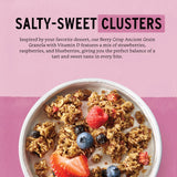 Purely Elizabeth Berry Crisp Granola wit Vitamin D, Made with Organic Oats and Ancient Grains, Gluten-Free, Non-GMO (3 Ct, 8oz Bags)