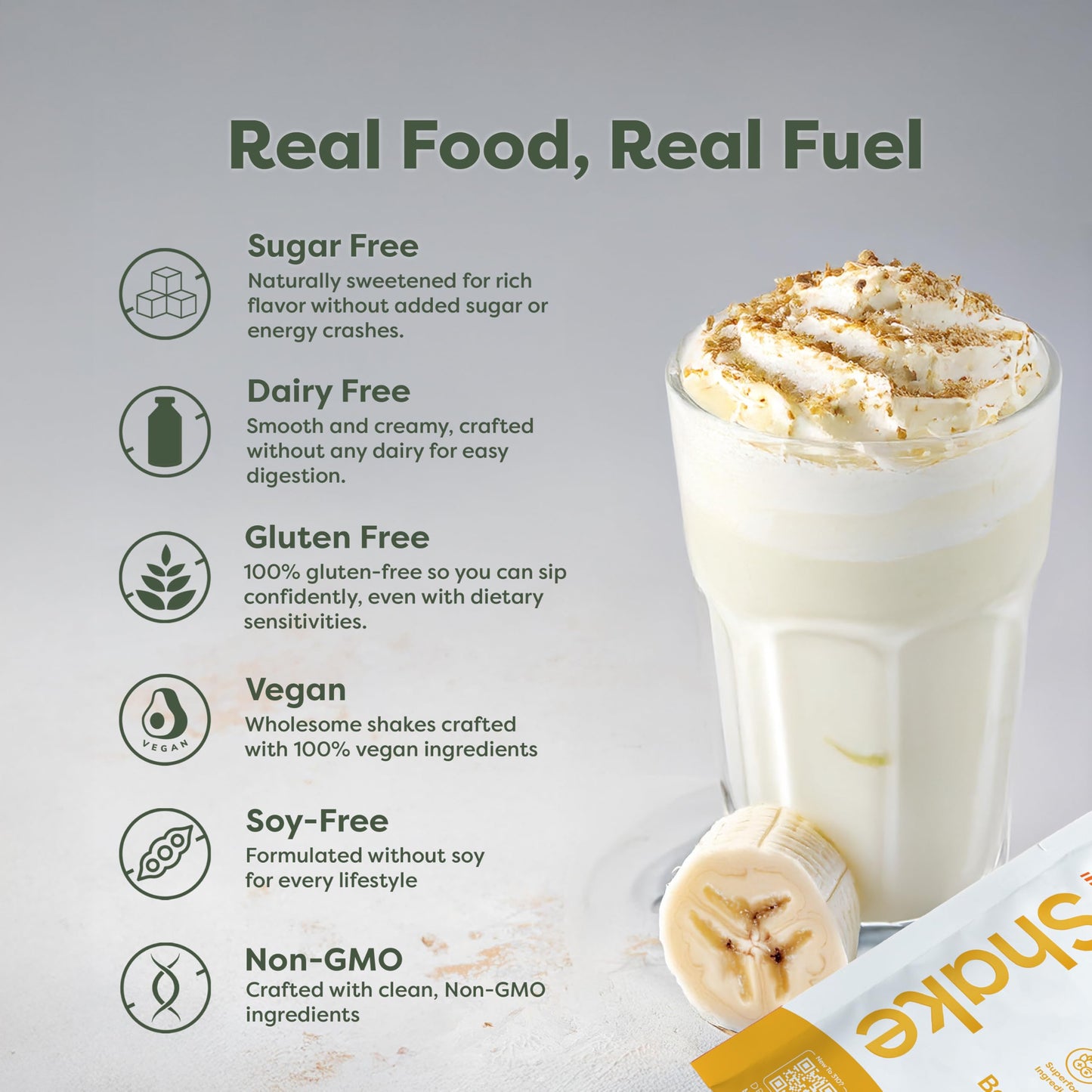 310 Nutrition All-in-One Plant-Based Meal Replacement Shake - High-Fiber Protein with Probiotics, Digestive Enzymes & Adaptogens - Vegan, Low Carb