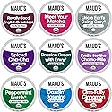 Maud's 9 Blend Organic Tea Pods Variety Pack, 48 ct, 9 Assorted Flavors, Single Serve Pods -100% Gourmet Blended Tea Leaves, Compatible with Keurig K