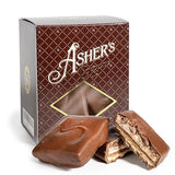 Asher's Chocolates, Large Milk Chocolate Coated S'mores, Sweet and Salty Candy, Made From the Finest Kosher Chocolate, Small Batches, Family Owned