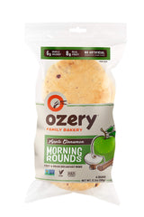 Ozery Bakery Apple Cinnamon Morning Rounds, 6-Count Bag, (Pack of 2)