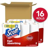 Scott Paper Towels, Task Size, 16 Family Double Rolls (119 Sheets Per Roll)