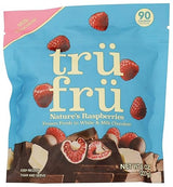 Tru Fru, White & Milk Chocolate Raspberries, 8 Ounce