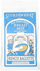 Sturdiwheat All Natural Bread Mix, French Baguette, 22.7-Ounce Package (Pack of 4)
