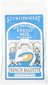 Sturdiwheat All Natural Bread Mix, French Baguette, 22.7-Ounce Package (Pack of 4)