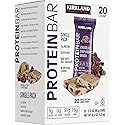 Kirkland Signature Protein Bars Chocolate Chip Cookie Dough, 20-count 2.12OZ