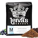 Leiva’s Medium Roast Ground Coffee (8 Oz) - Freshly Roasted, Single Origin Guatemalan Beans - Abuela Reina Coffee Grounds w/Vanilla, Blueberries