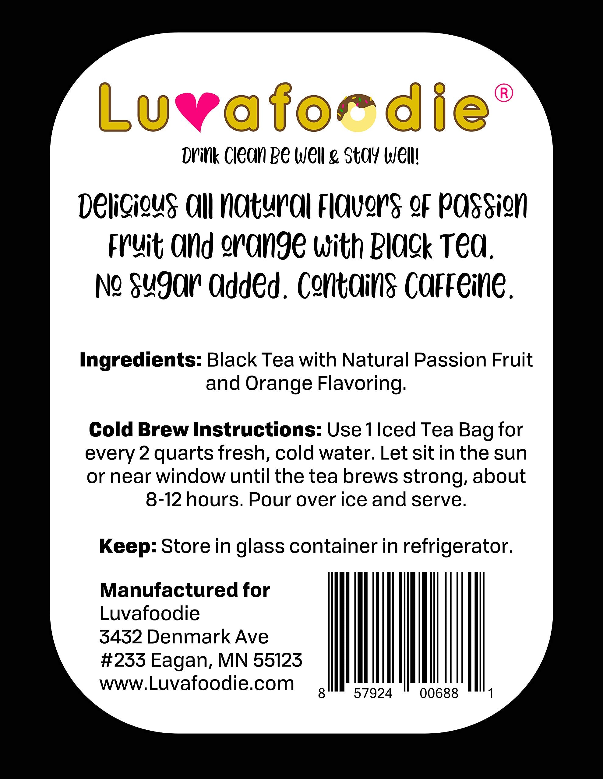 Luvafoodie Passion Lovers Iced Tea