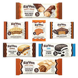 Rip Van Variety Discovery Pack (7 Count) - Low Sugar Healthy Snack Sampler - Includes Romeos, Leos, Dutch Caramel Stroopwafels, Chocolate Hazelnut