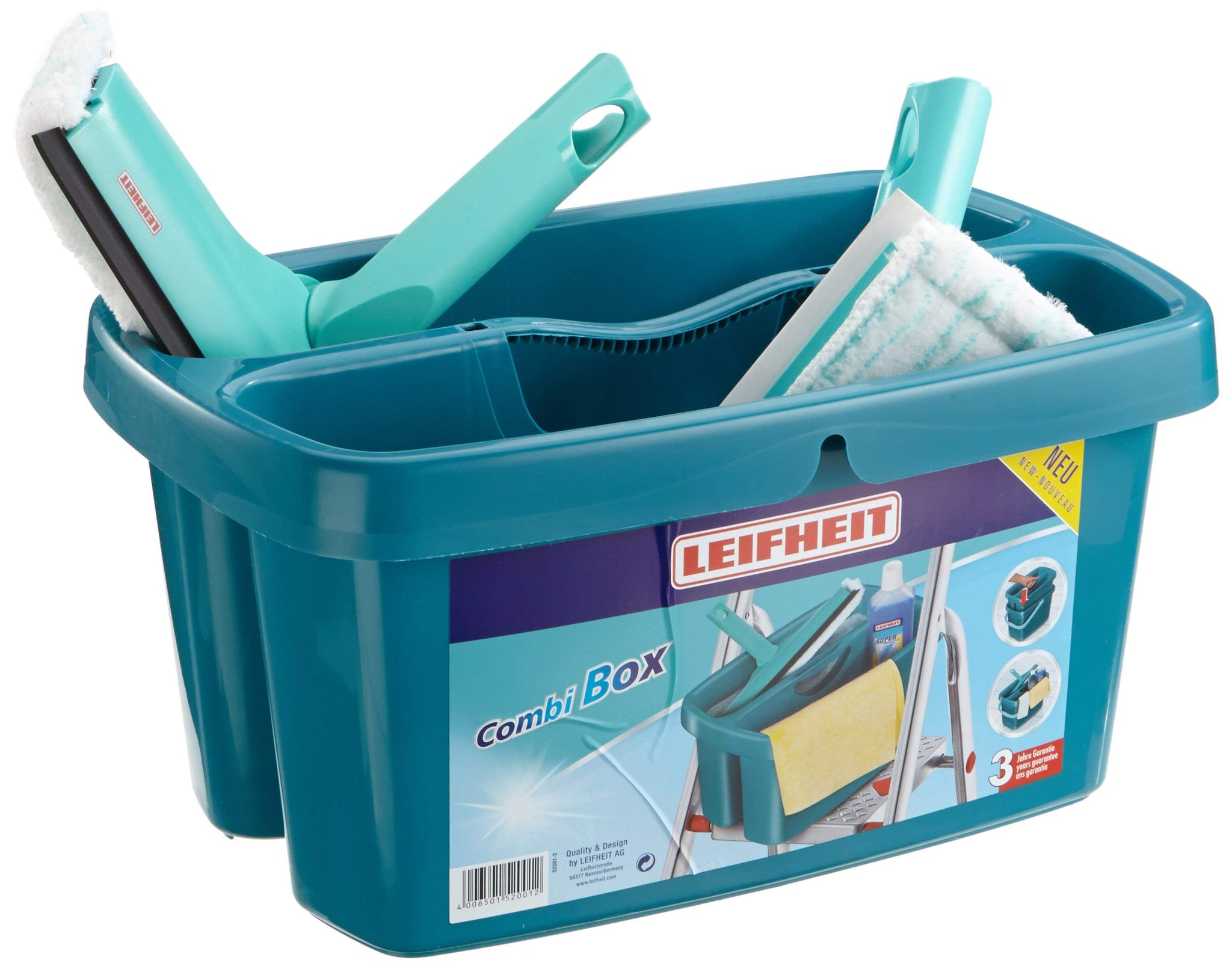 Leifheit 52008 Cleaning Starter Set for Windows/Baths