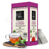Ceylonzon Ceylon Supreme Flowery Broken Orange Pekoe Fannings Special Tea Classic Taste 25 Individually Foil-Wrapped Tea Bags 40g
