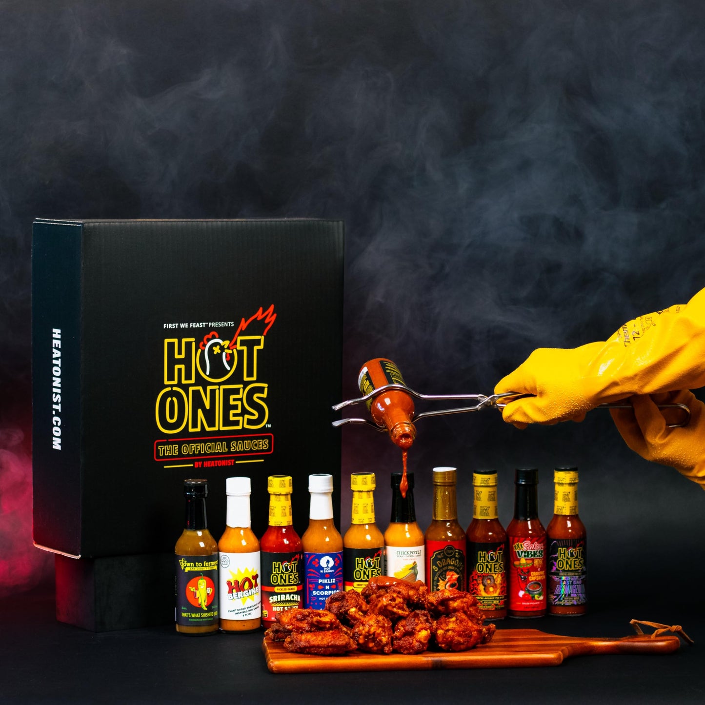 Hot Ones Hot Sauce Challenge - Season 30 - Hot Sauces Gift Sets - Variety Pack - Made with Natural Ingredients - Unique Small Batch Sampler Gift Set