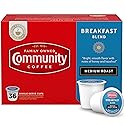 Community Coffee Breakfast Blend 36 Count Coffee Pods, Medium Roast, Compatible with Keurig 2.0 K-Cup Brewers, 36 Count (Pack of 1)