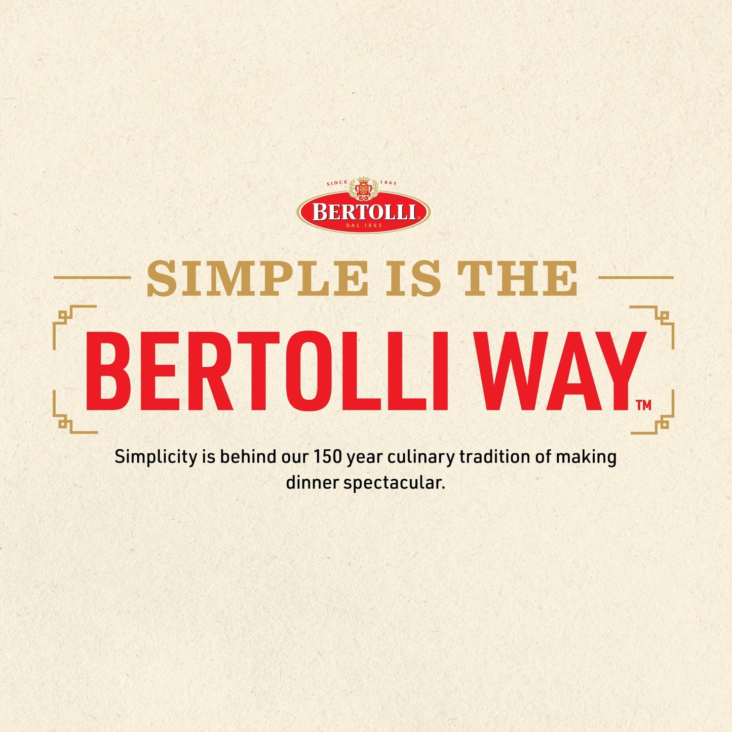 Bertolli Traditional Marinara Sauce, Spaghetti Tomato Pasta Sauce, 24 oz