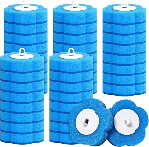42 PCS Disposable Toilet Bowl Brush Refills, Disposable Toilet Brush Heads, Toilet Wand Disposable Refill Heads, Disposable Replacement Head (42Pcs
