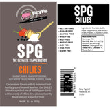 Dizzy Pig SPG Chilies (Salt, Pepper & Garlic) Seasoning Rub (Quart Shaker) - Hand Made in the USA - Seasons Around 120lbs of Food - MSG Free, Gluten