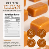 Béquet Classic Caramels - Soft, Individually Wrapped Gourmet Caramel Candy, Gluten?Free & Kosher - 5-Pound Box