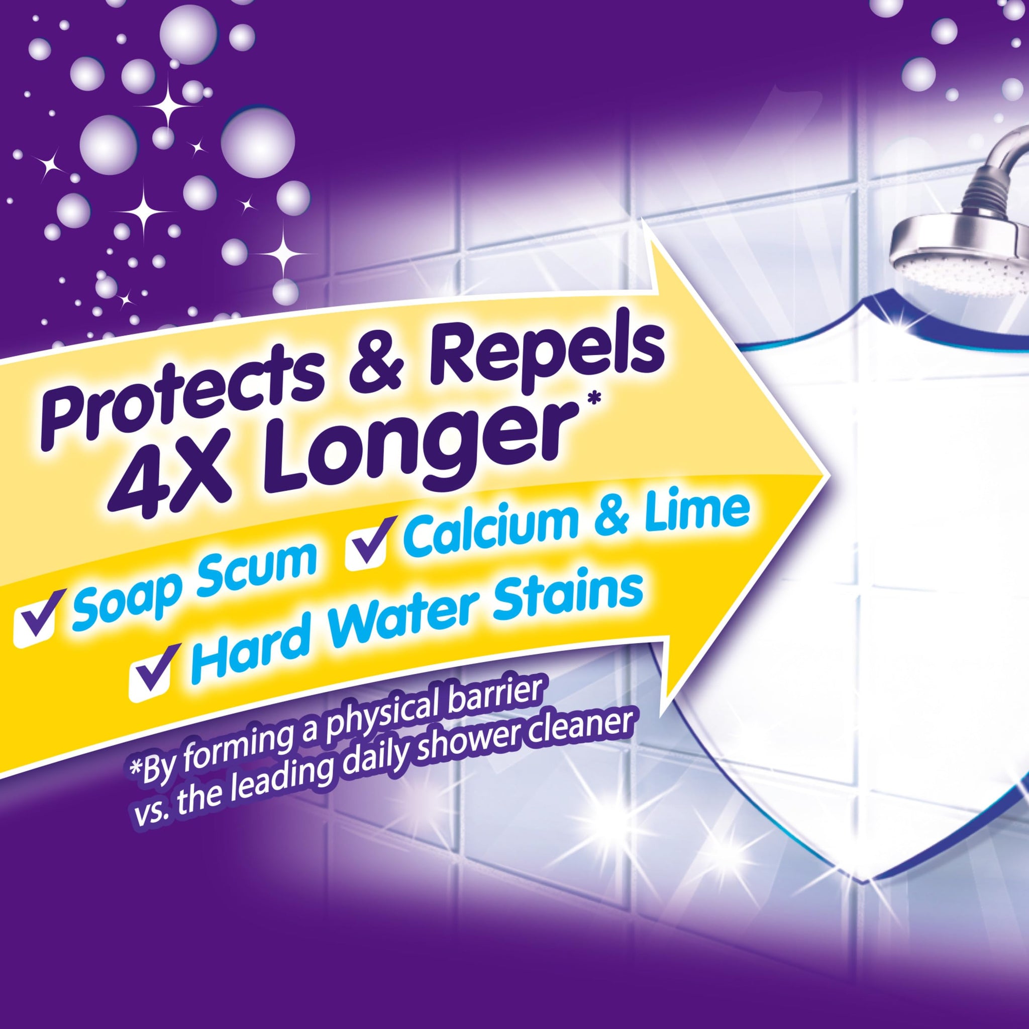 OxiClean Shower Guard Daily Shower Cleaner, 30 oz., Protects & Repels Stains