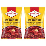 Louisiana Fish Fry Products Crawfish, Shrimp & Crab Boil Seasoning - Spicy & Delicious Seafood Powder Complete Seasoning - Low Salt Cajun Seasoning