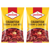 Louisiana Fish Fry Products Crawfish, Shrimp & Crab Boil Seasoning - Spicy & Delicious Seafood Powder Complete Seasoning - Low Salt Cajun Seasoning