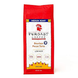 Puroast Low Acid Ground Coffee, Premium Bourbon Pecan, Certified Low Acid - pH above 5.5, High Antioxidant, Ground Coffee, 12 oz