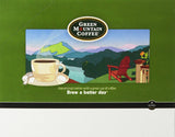 Green Mountain Coffee, Half-Caff, Single-Serve Keurig K-Cup Pods, Medium Roast Coffee, 48 Count (2 Boxes of 24 Pods)