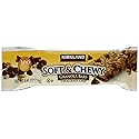 Kirkland Signature Soft and Chewy Granola Bars, Chocolate Chip, 51 Ounce / 60 bars