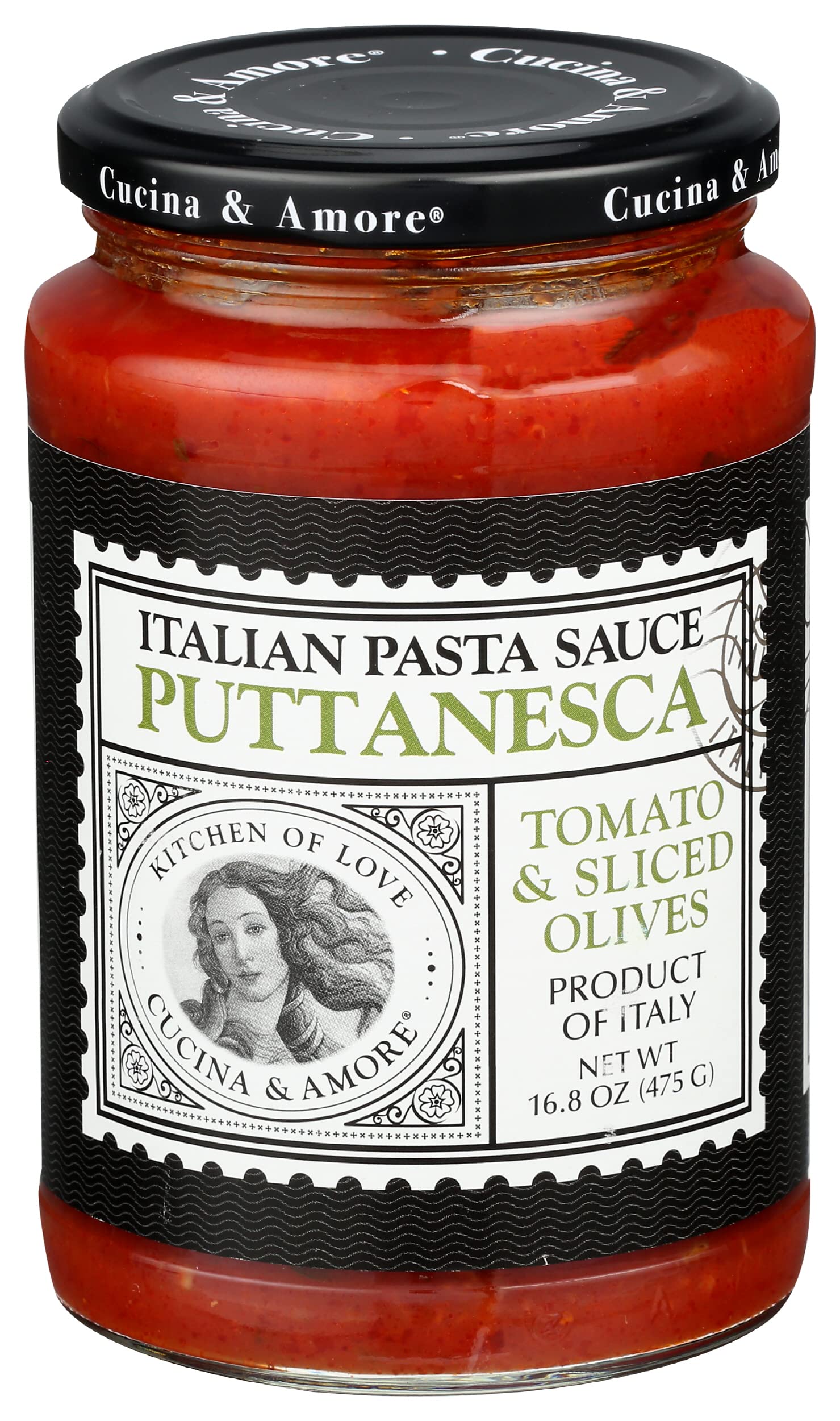 Cucina & Amore, Sauce Puttanesca, 16.8 Ounce