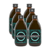Original Heroot Herbal Energy Tea - Uplifting Plant-Based Drink with Yerba Mate & Guarana - Refreshing Beverage Featuring Natural Caffeine - Zero