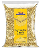 Rani Coriander (Dhania) Seeds Whole, Indian Spice 7oz (200g) ~ All Natural | Gluten Friendly | NON-GMO | Vegan | Indian Origin