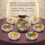 Golden Harvest Kaftah Spices - 6-in-1 Blend of Garlic, Onion, Cumin, Ginger, Curry, Coriander Powder, Non-GMO Kabsa Spice - Middle Eastern Chicken