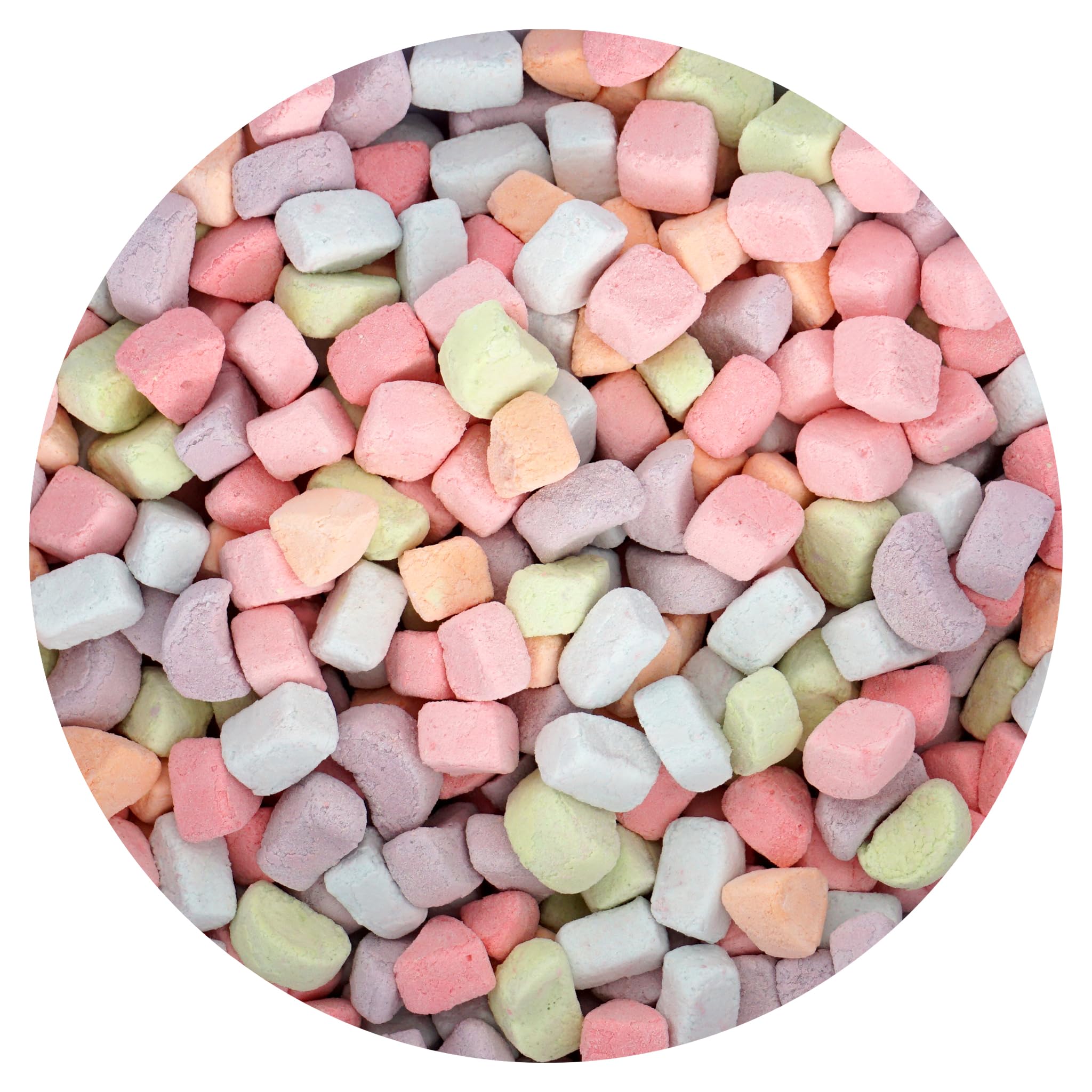 Dehydrated Cereal Marshmallows, 1 Pound Bulk Bag Mini Dehydrated Marshmallows, The Hampton Popcorn & Candy Company