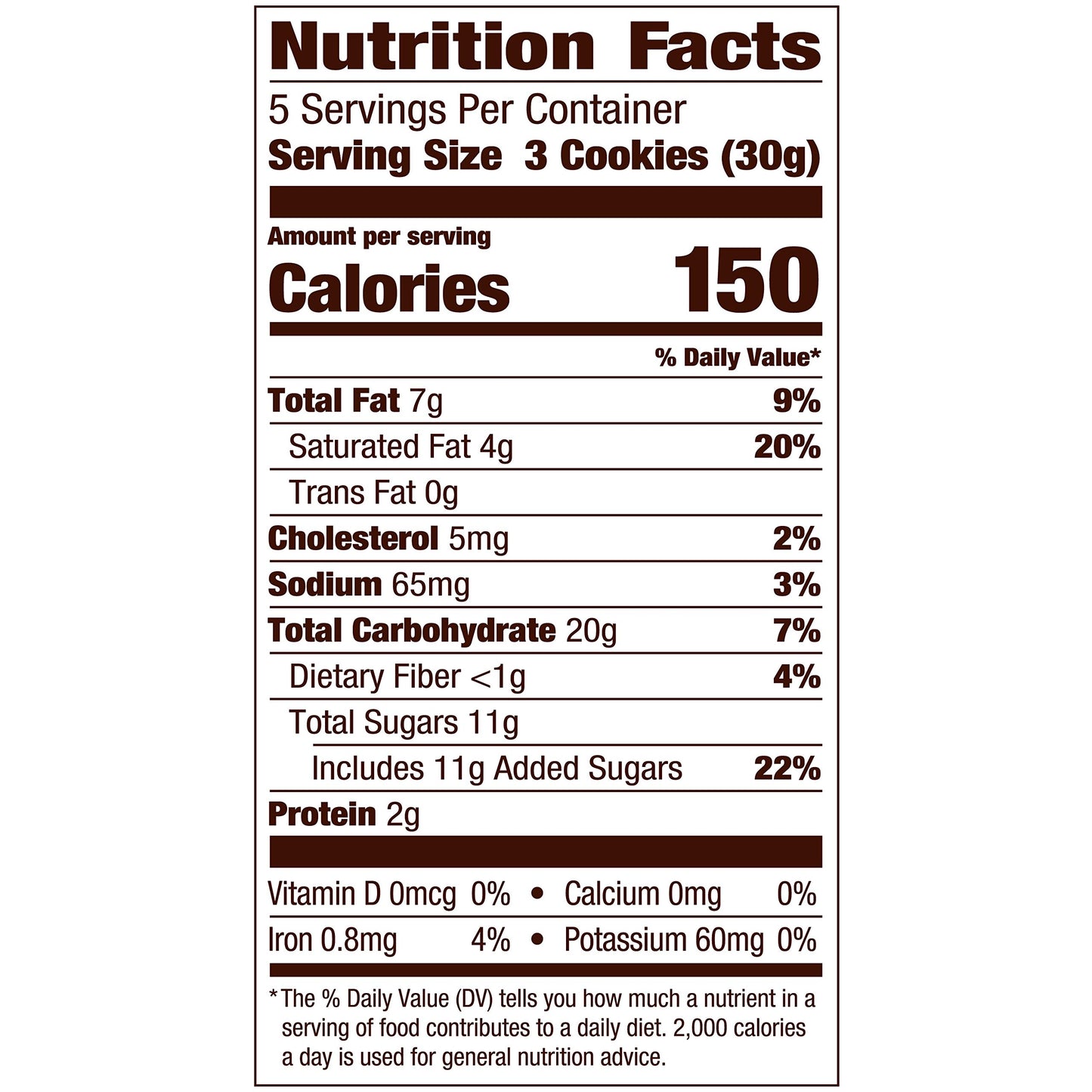 Pepperidge Farm Brussels Distinctive Cookies 5.25 oz (Pack of 6)