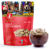AZNUT Turkish Antep Roasted Salted Pistachios 1 LB, 100% Natural Premium Quality Class A, Non GMO Project Certified, Kosher Certified, Great Snacks