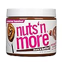 Nuts ‘N More Cocoa Hazelnut Butter Spread - High Protein, Low Carb, Low Sugar, Gluten Free, Non-GMO, All-Natural Keto Nut Butter Snack (15oz Jar)