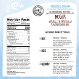 Big Train Reduced Sugar Mocha Blended Ice Coffee Beverage Mix, 3.5 Pound (Pack of 1)